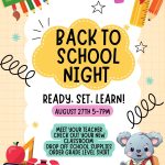 Back To School Night