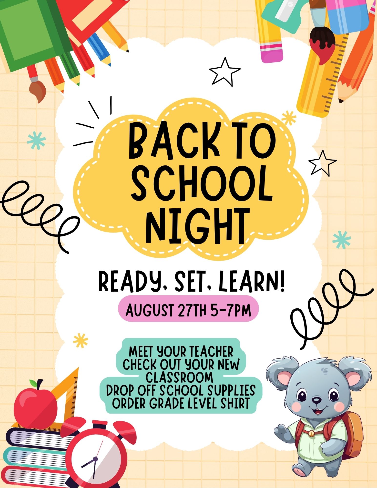 Back To School Night